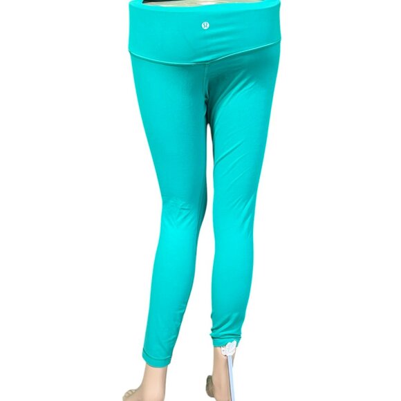 Lululemon Align High-Rise Pant 25 Size 6 - Teal - Picture 4 of 7